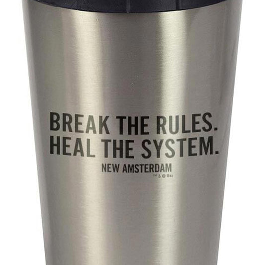 New Amsterdam Break the Rules Stainless Steel Travel Mug-1