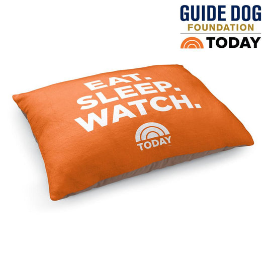 TODAY Eat. Sleep. Watch Dog Bed