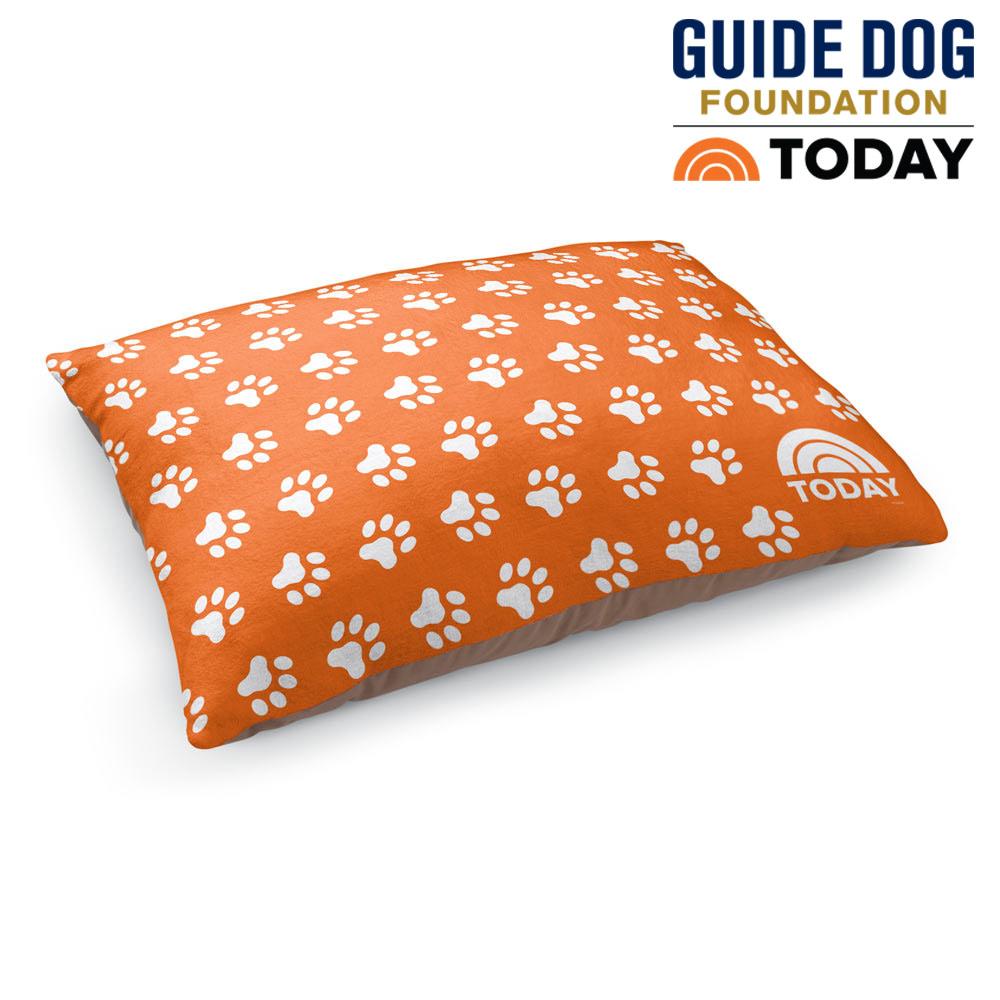 TODAY Paw Print Dog Bed