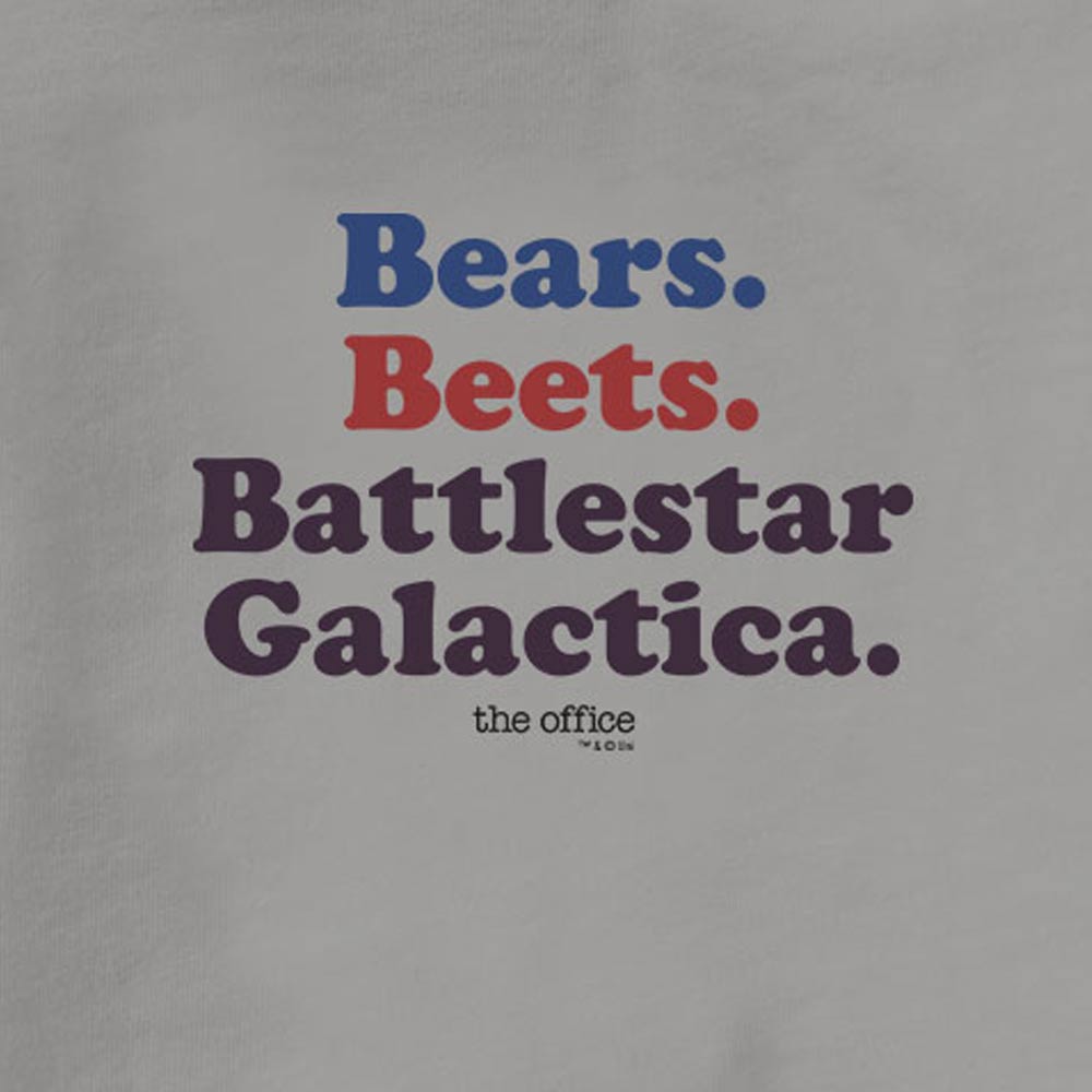 The Office Bears. Beets. Battlestar Galactica Toddler Short Sleeve T-Shirt