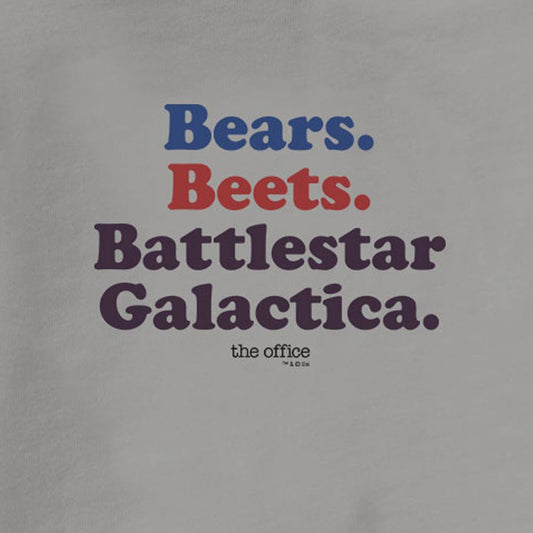 The Office Bears. Beets. Battlestar Galactica Kids T-Shirt Short Sleeve Youth T-Shirt-1