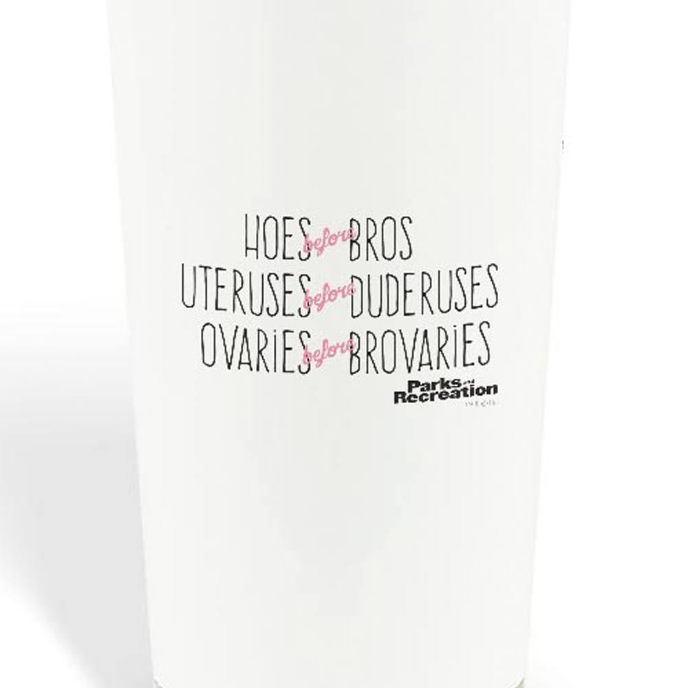 Parks And Recreation Hoes Before Bros Stainless Steel Travel Mug