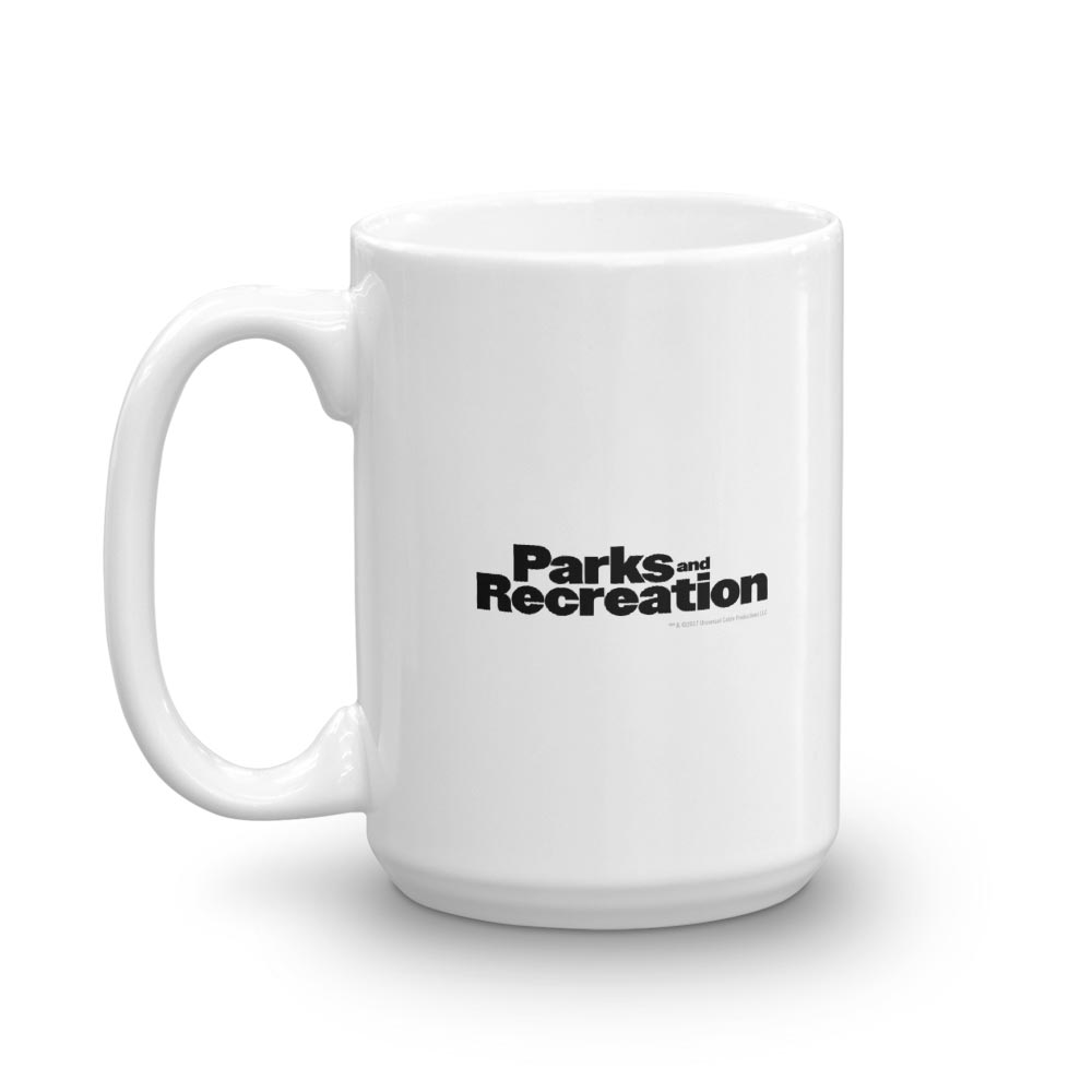 Parks and Recreation Treat Yo Self White Mug