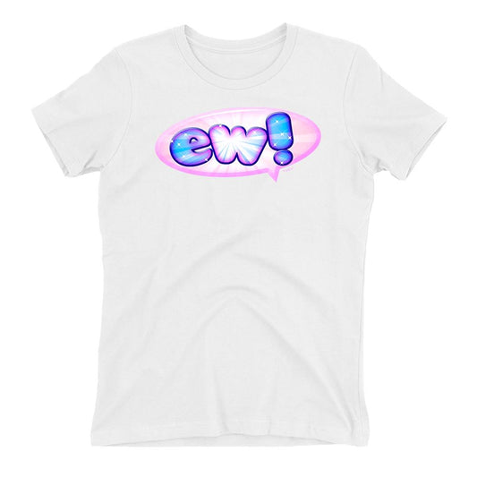 The Tonight Show Starring Jimmy Fallon Ew Women's Short Sleeve T-Shirt