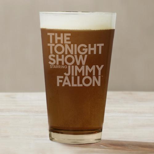 The Tonight Show Starring Jimmy Fallon Pint Glass-0