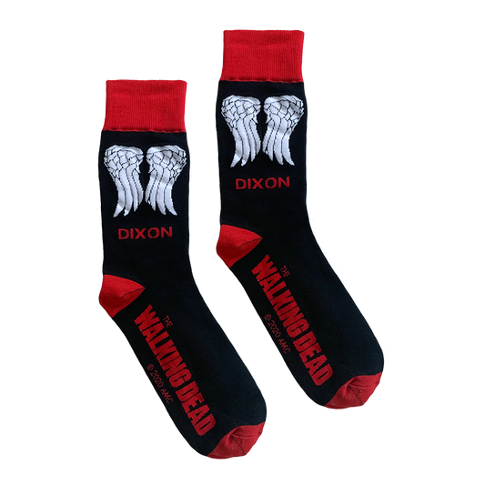 The Walking Dead Daryl Dixon Wings Socks-0