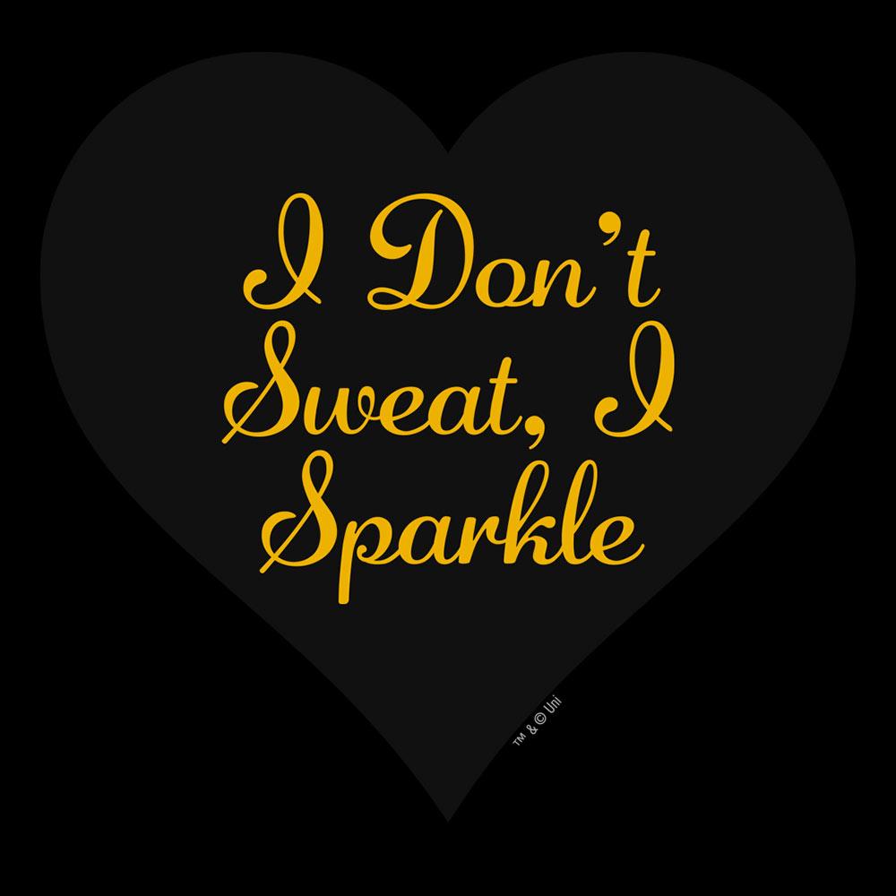Unbreakable Kimmy Schmidt I Don't Sweat  I Sparkle Zip Up Sweatshirt