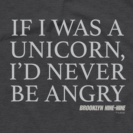 Brooklyn Nine-Nine If I was a Unicorn Men's Short Sleeve T-Shirt-1