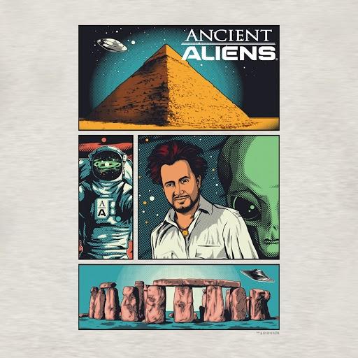 Ancient Aliens Comic Page Hooded Sweatshirt