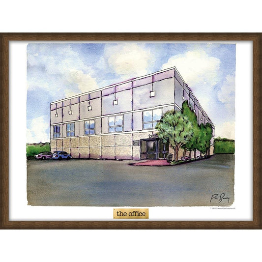 The Office Pam's Watercolor Poster - 18x24-0