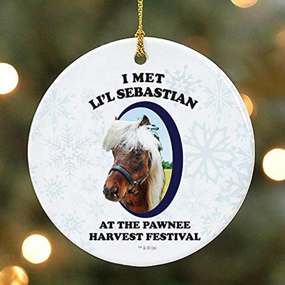 Parks and Recreation I Met Li'l Sebastian Ornament