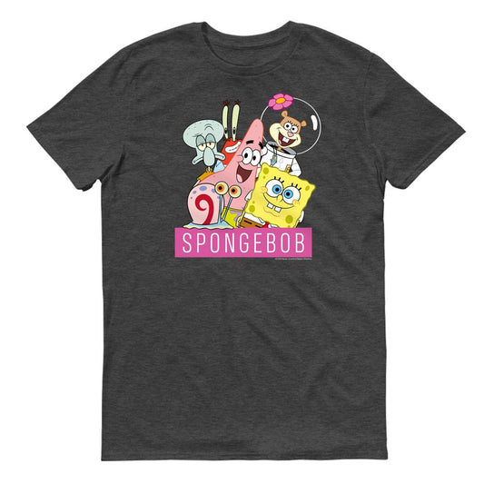 SpongeBob SquarePants Group Shot Men's Short Sleeve T-Shirt