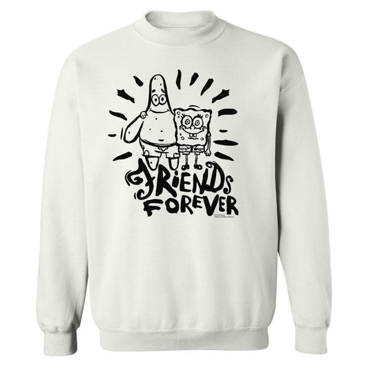 SpongeBob SquarePants Friends Forever Crew Neck Sweatshirt