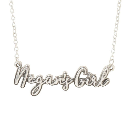 The Walking Dead Negan's Girl Necklace-0