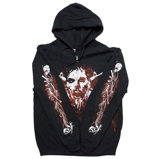 The Walking Dead Border Bones Adult Hoodie-1