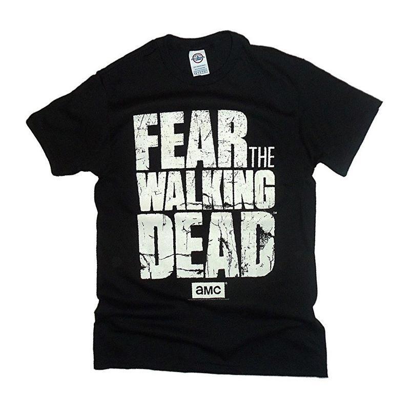 Fear the Walking Dead Single Color Logo Adult T-Shirt