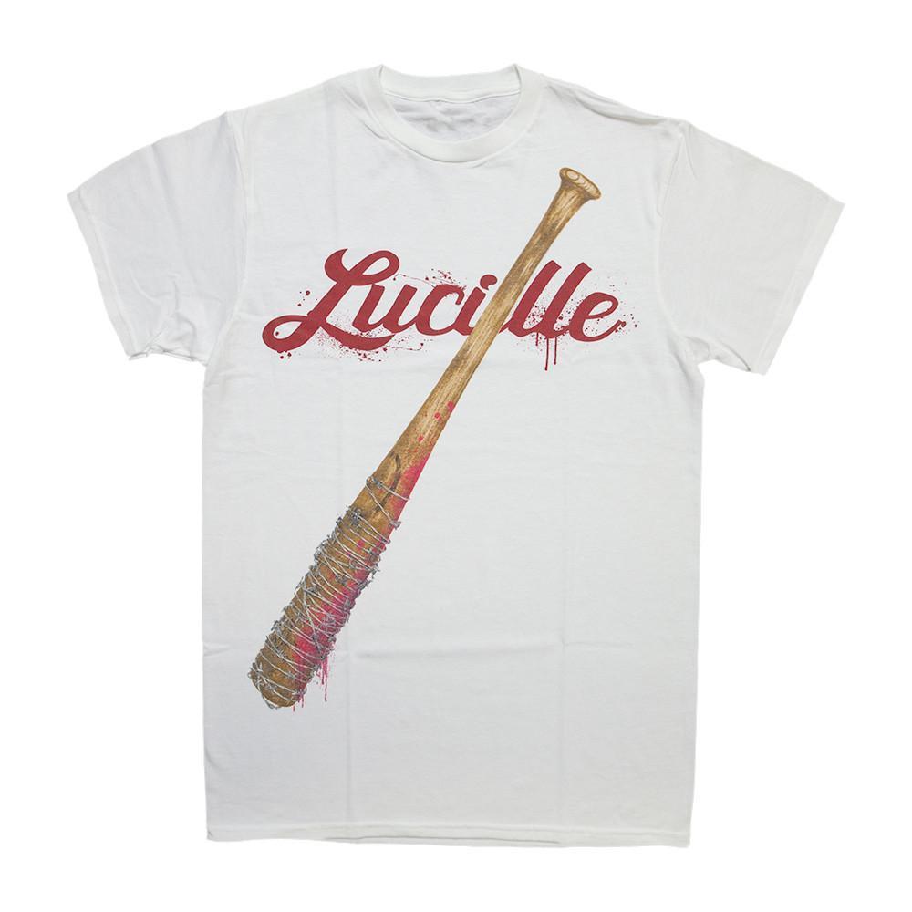 The Walking Dead Lucille And Bloody Bat Adult T-Shirt