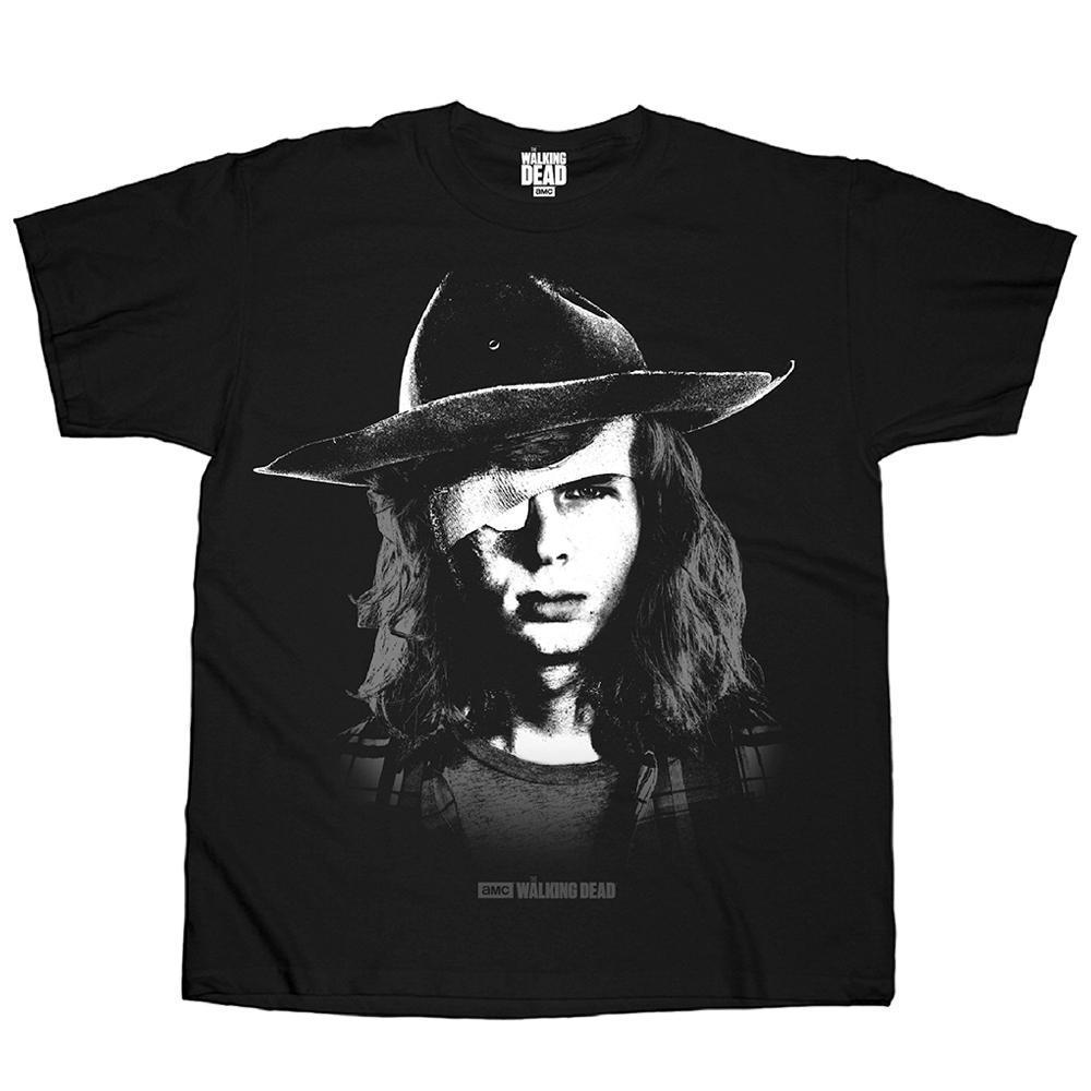 The Walking Dead Carl Grimes Black T-Shirt