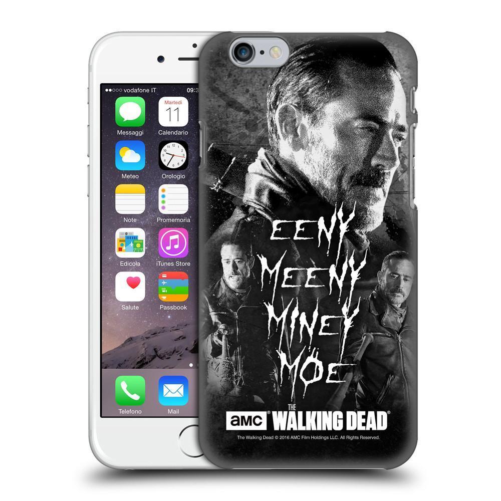 The Walking Dead Eeny Meeny Black & White Negan Phone Case