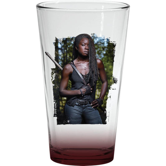 The Walking Dead Michonne Pint Glass-0