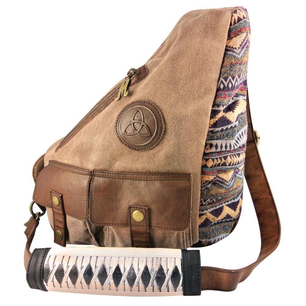 The Walking Dead Michonne Katana Canvas Sling Bag