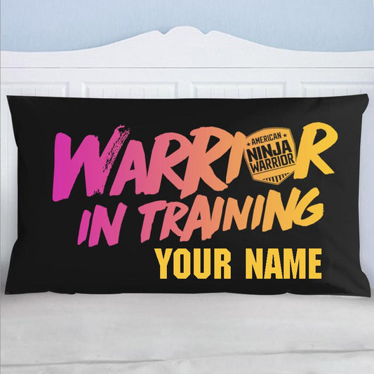 Personalized Warrior In Training Girls Pillow Case