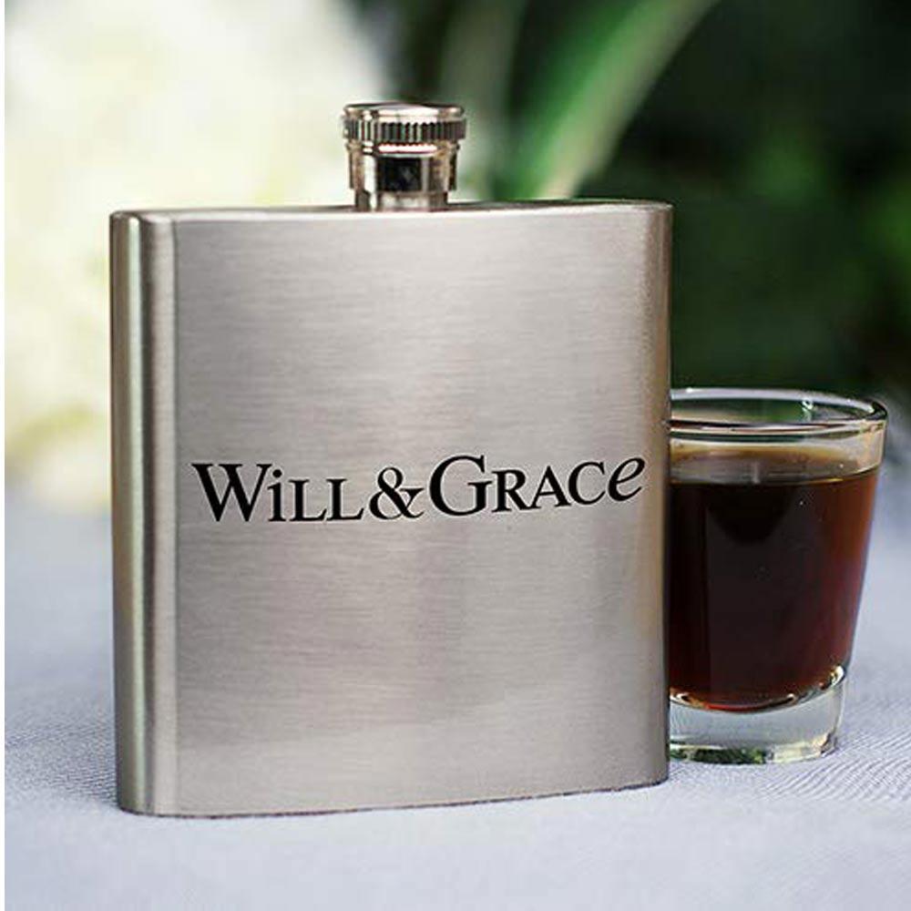 Will & Grace Stainless Steel Flask