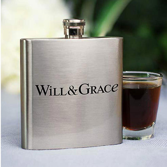 Will & Grace Stainless Steel Flask-0