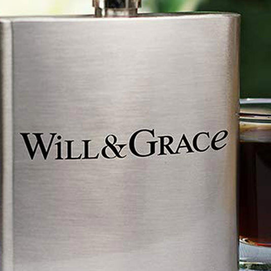 Will & Grace Stainless Steel Flask-1