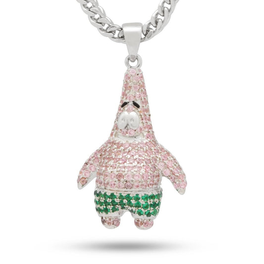 SpongeBob X King Ice - Iced Patrick Necklace - SpongeBob SquarePants Official Shop-4