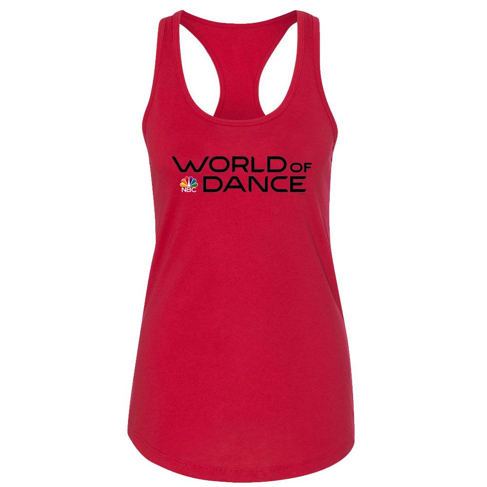 World of Dance Logo Women's Racerback Tank Top