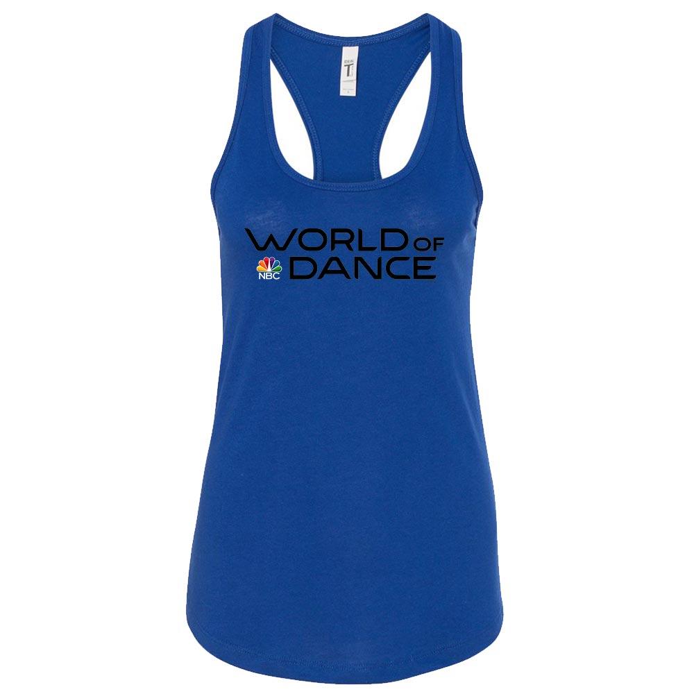 World of Dance Logo Women's Racerback Tank Top