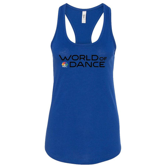 World of Dance Logo Women's Racerback Tank Top
