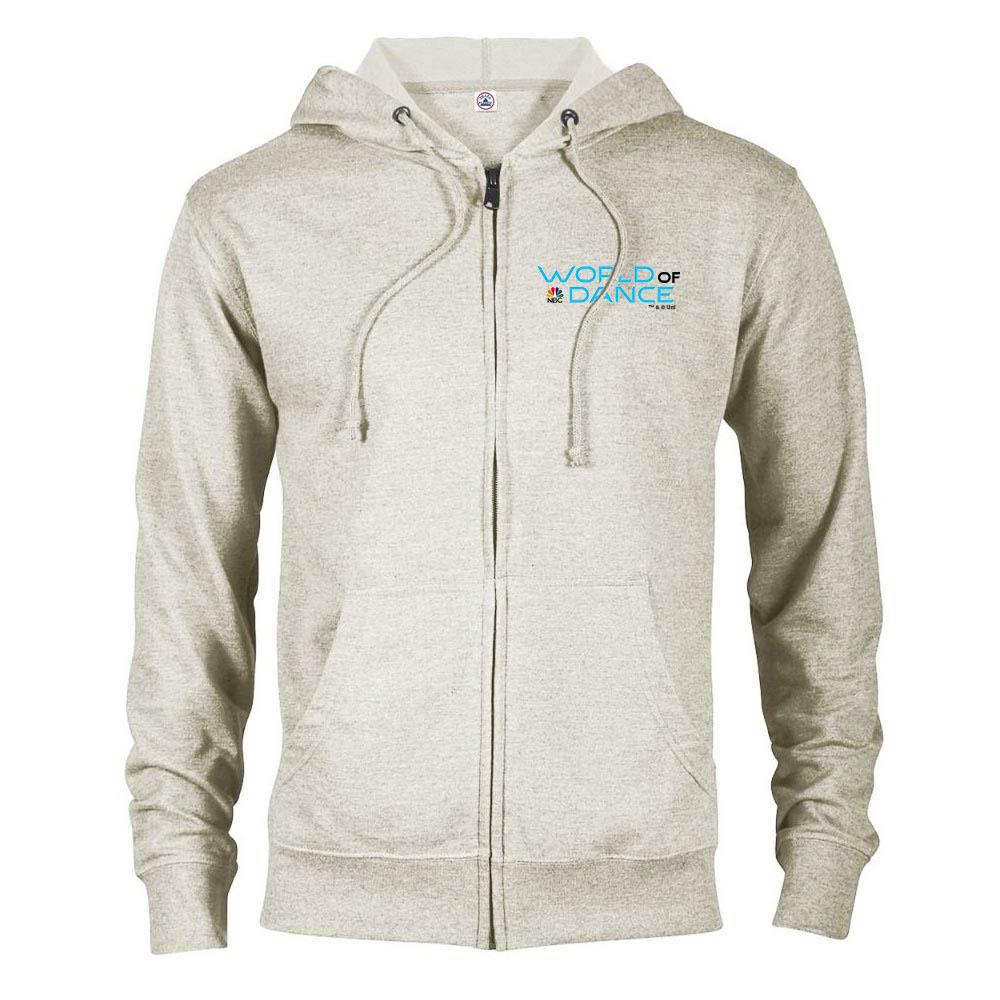 World of Dance Logo Lightweight Zip Up Hooded Sweatshirt