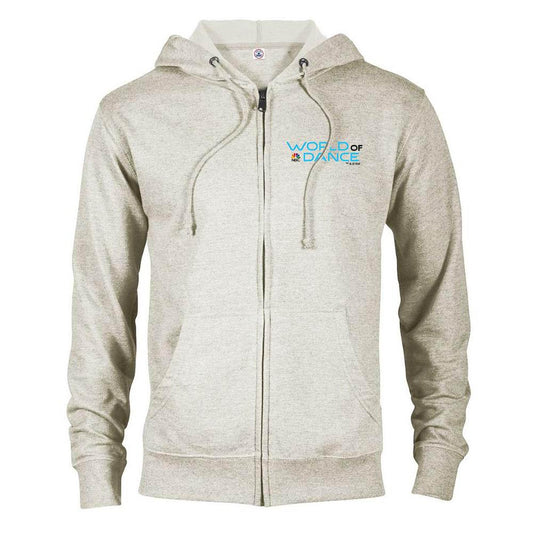 World of Dance Logo Lightweight Zip Up Hooded Sweatshirt