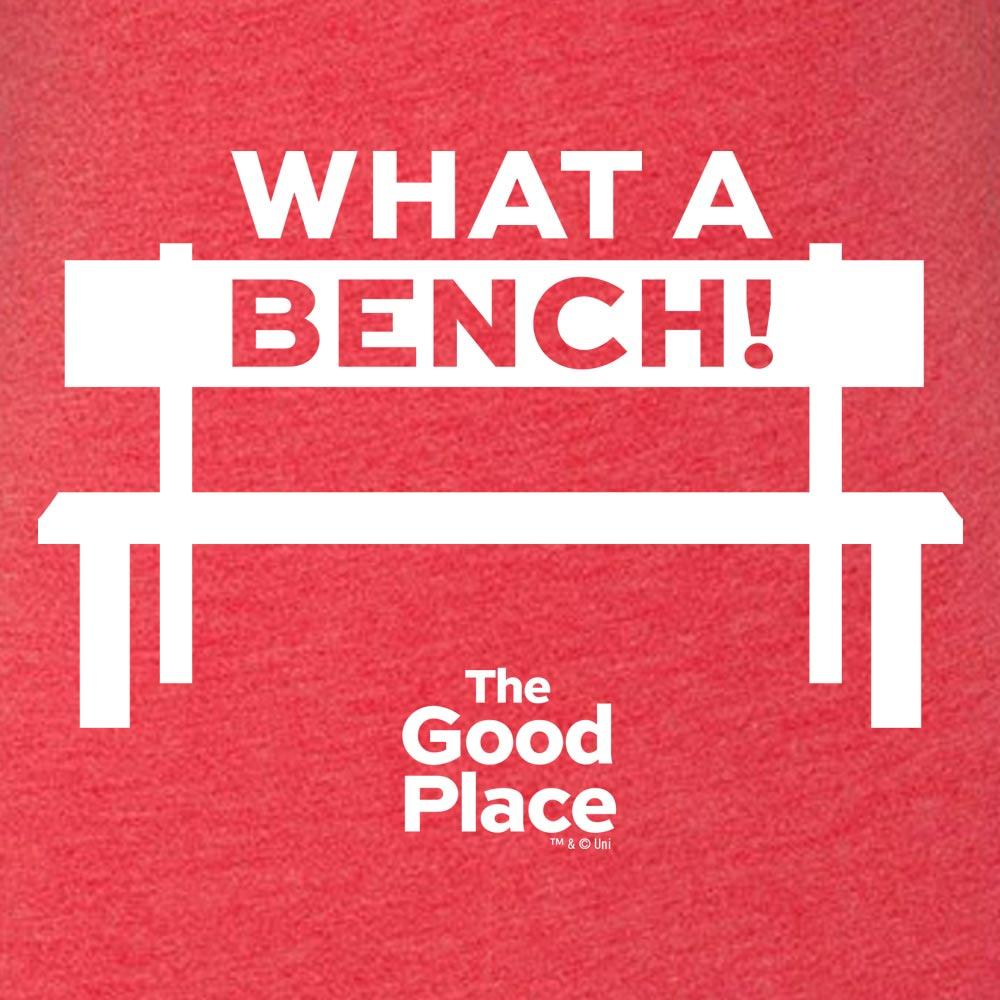 The Good Place What a Bench Women's Tri-Blend Short Sleeve T-Shirt