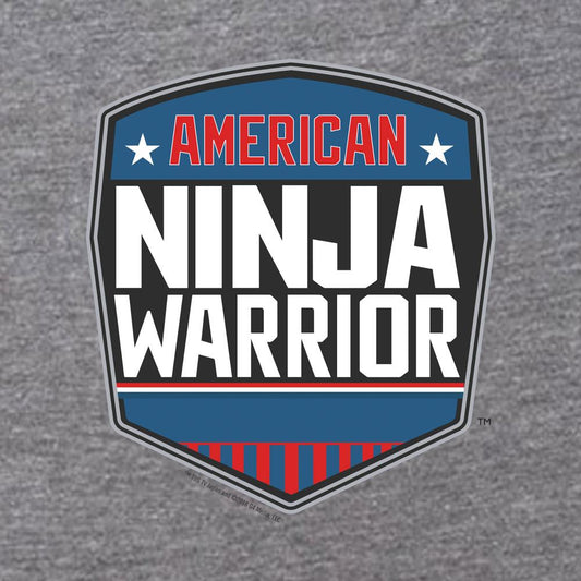 American Ninja Warrior Logo Women's Tri-Blend Short Sleeve T-Shirt-1