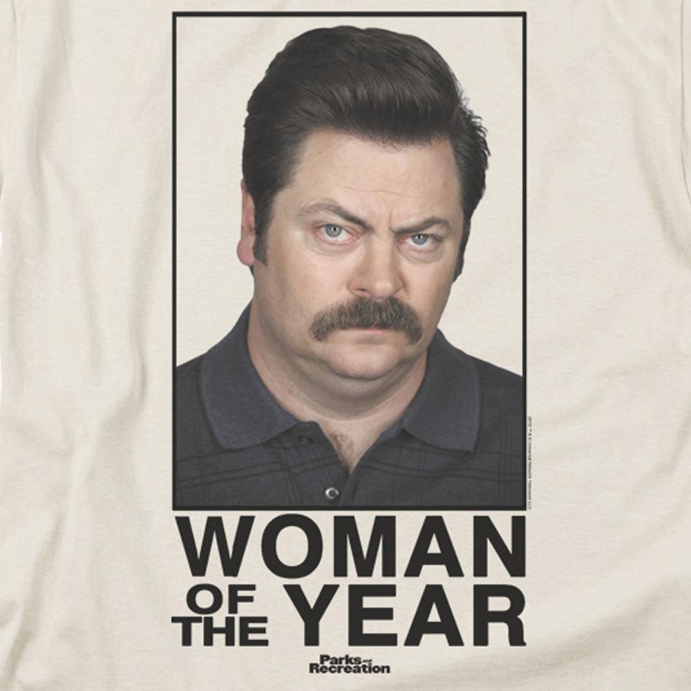 Parks and Recreation Woman of The Year Short Sleeve T-Shirt