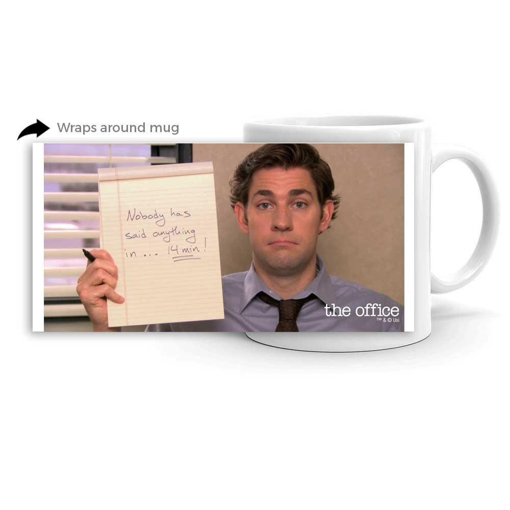 The Office Nobody has said anything White Mug