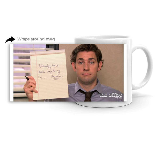 The Office Nobody has said anything White Mug-5