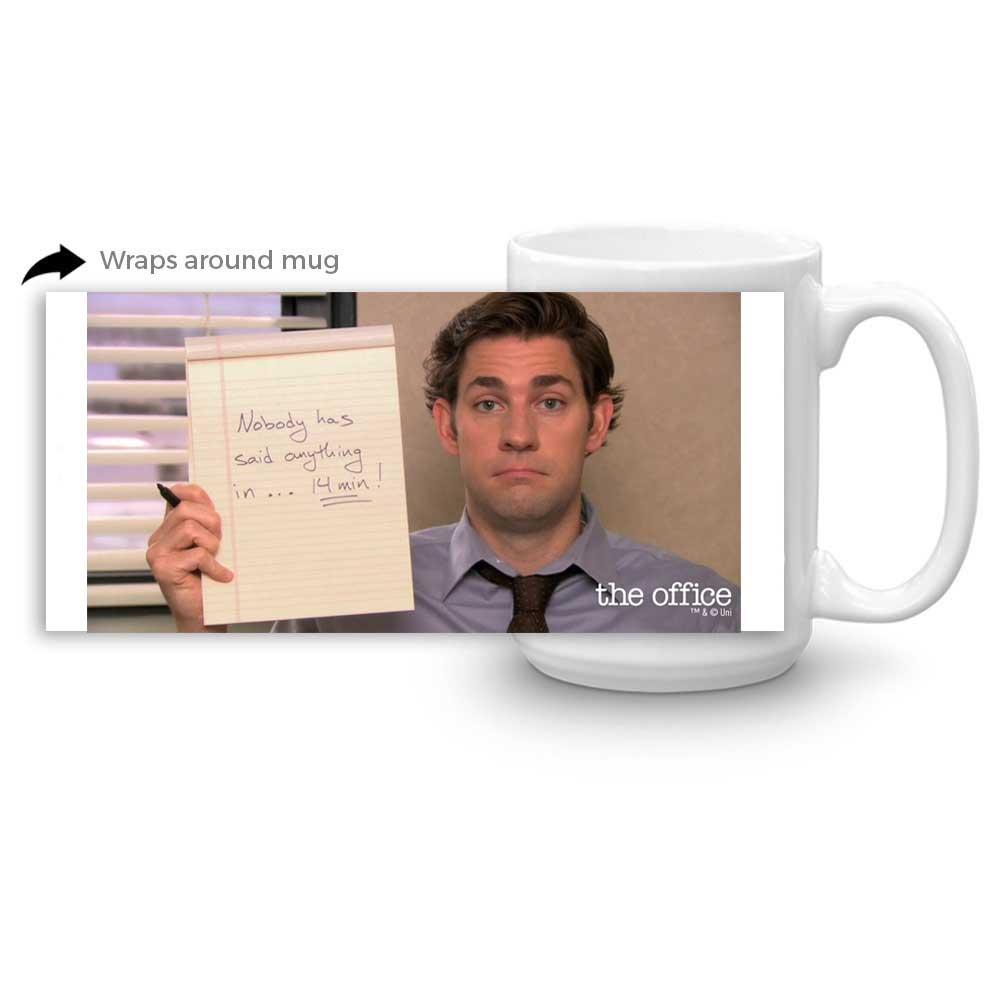 The Office Nobody has said anything White Mug