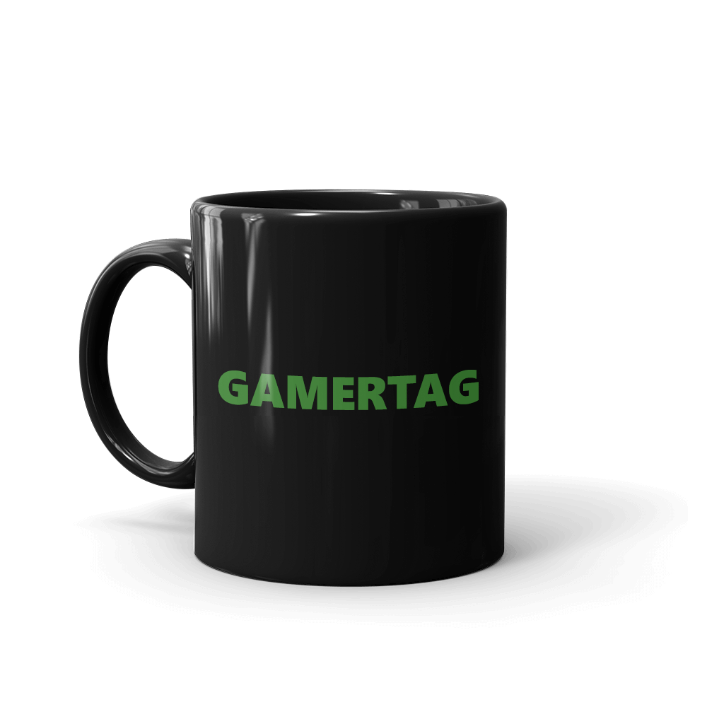 Xbox 20th Anniversary Personalized Black Mug