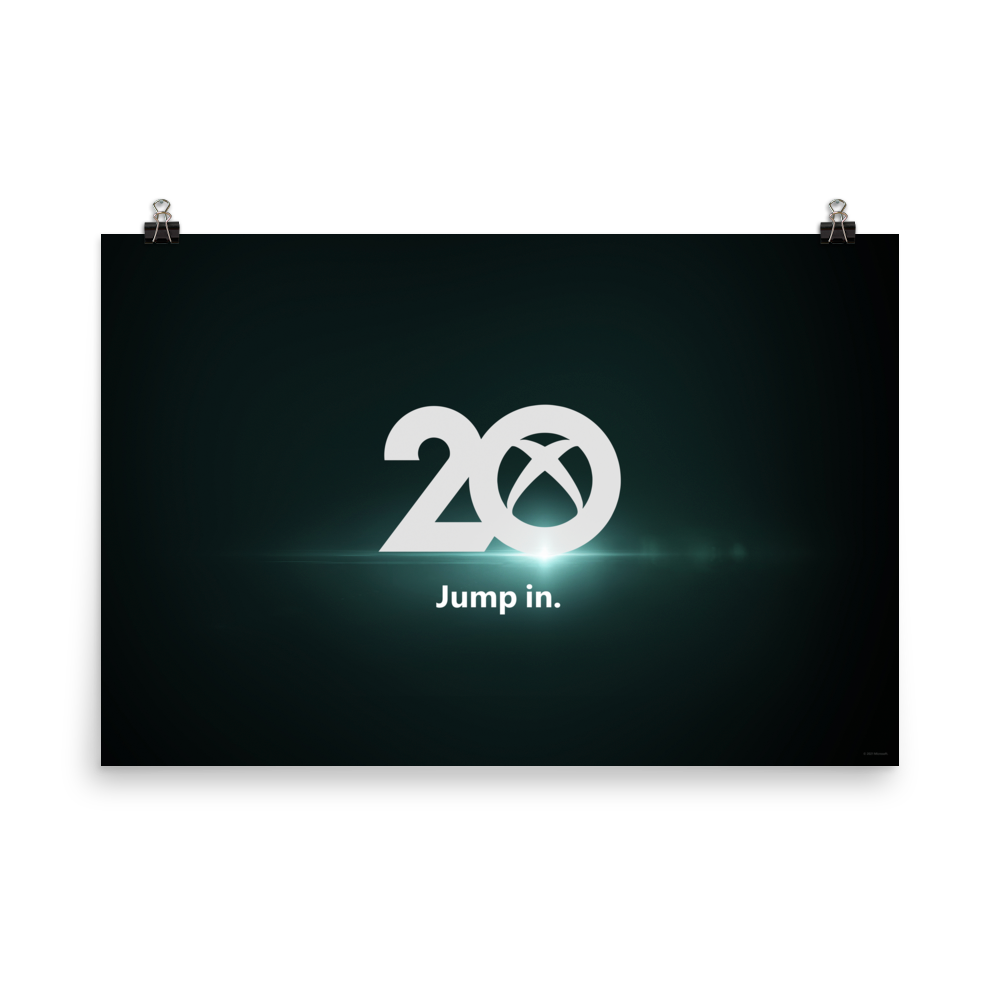 Xbox Jump In Premium Poster