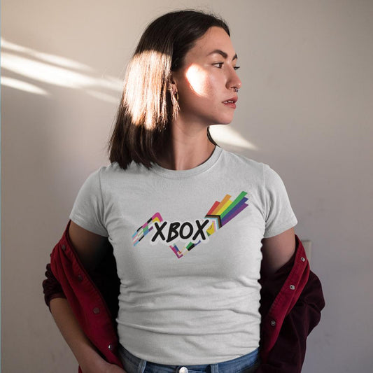 Xbox PRIDE Wordmark Women's T-shirt-1