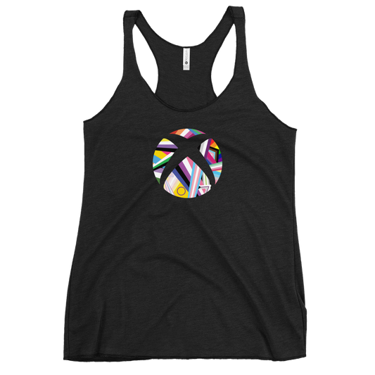 Xbox PRIDE Sphere Women's Racerback Tank Top-2