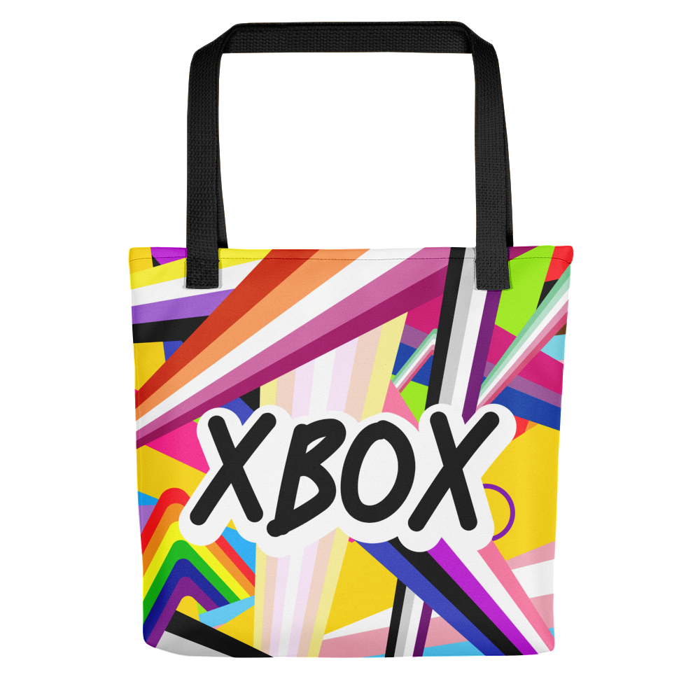 Xbox Pride Wordmark Premium Tote Bag