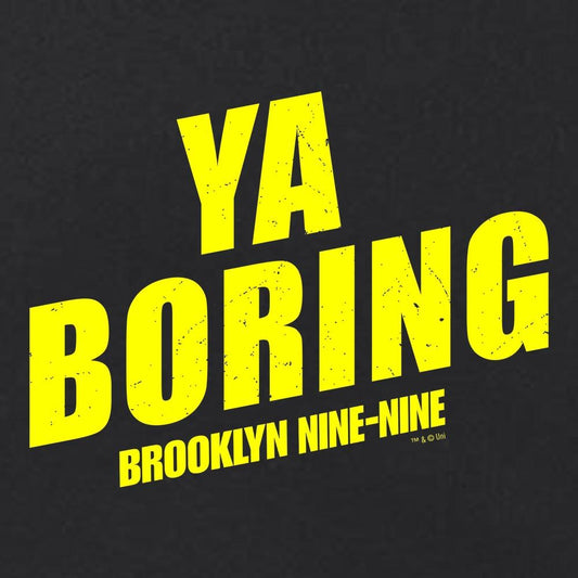 Brooklyn Nine-Nine Ya Boring Unisex Tank Top-1