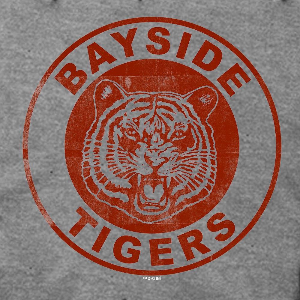 Saved By The Bell Bayside Tigers Lightweight Zip Up Hooded Sweatshirt